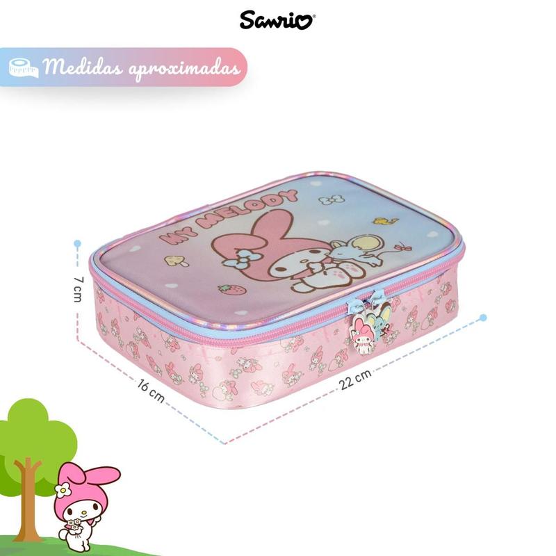 Estojo Box Escolar My Melody 36 Pens Sanrio Original Luxcel